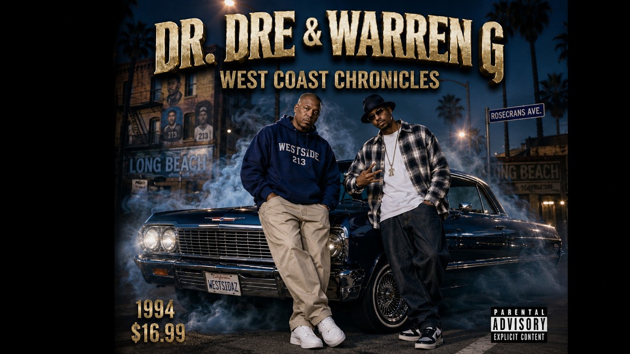Dr. Dre & Warren G 🚗 Late Night G-Funk Ride | Smooth 90s Hip-Hop