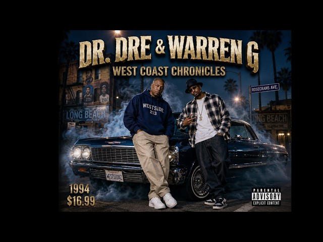 Dr. Dre & Warren G 🚗 Late Night G-Funk Ride | Smooth 90s Hip-Hop