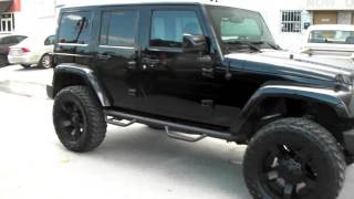 DUBSandTIRES.com 20" Inch XD Series Rockstar 2 Black Rims 2014 Jeep Wrangler Altitude Review Lifted