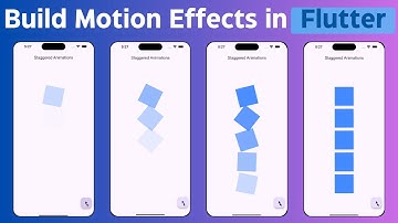Flutter Staggered Animations: Build Stunning Motion Effects Like a Pro!