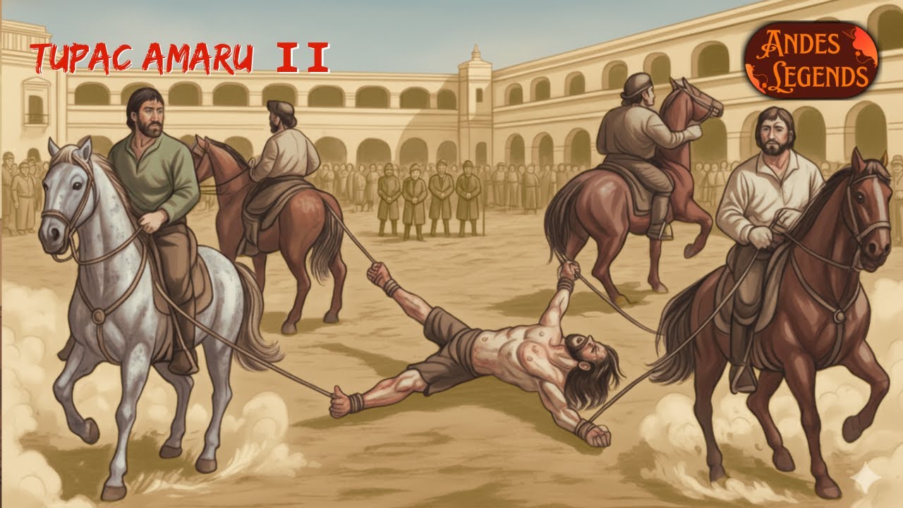 La Brutal Ejecución de Túpac Amaru II - "Lo Partieron en Cuatro…"