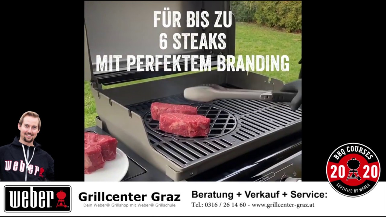 Weber Spirit Mit Sear Zone Youtube