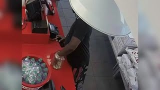 Man caught on camera stealing from restaurant tip jar