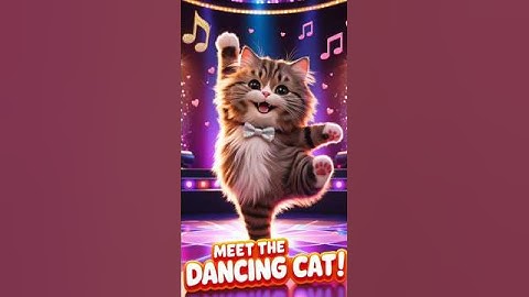 the Dancing Cat That Stole Everyone’s Heart #shorts #youtubeshorts #catshorts #cute