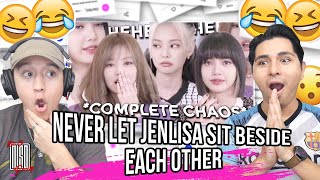 never let jenlisa sit beside each other | REACTION