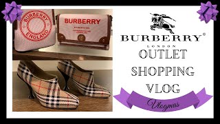 Burberry Outlet | Shop with me