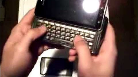 Part 1 of 3 - Motorola XT860 Droid smartphone review (Android with physical sliding QWERTY keyboard)