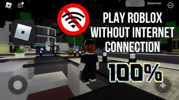 How to Play Roblox without Internet Connection 2024