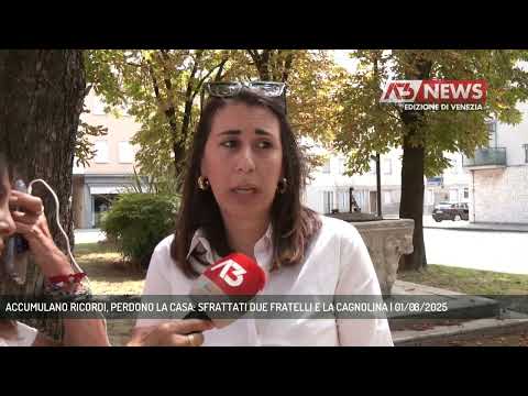 ACCUMULANO RICORDI, PERDONO LA CASA: SFRATTATI DUE FRATELLI E LA CAGNOLINA | 01/08/2025