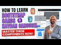 How To Learn Bootstrap Cards Navbar Carousel Using HTML5 &amp; CSS3