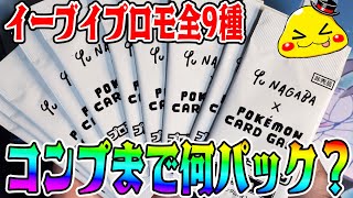 ポケカ　イーブイズプロモ　9パックセット