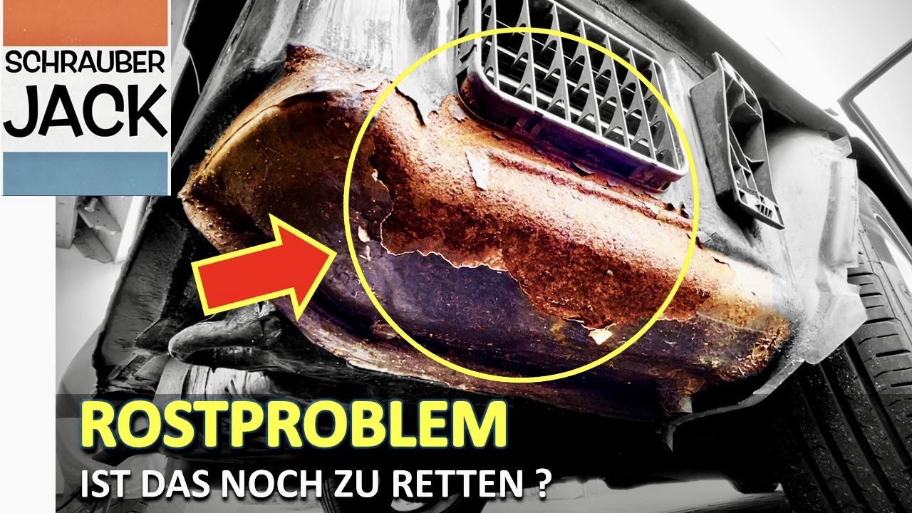 W210 Rost Mercedes W202 Rostbeseitigung - YouTube