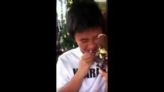 Apin, Arman N Zafir Making Armpit Fart Noises