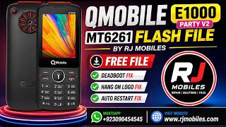 QMobile E1000 Party V2 MT6261 Flash File By RJ MOBILES