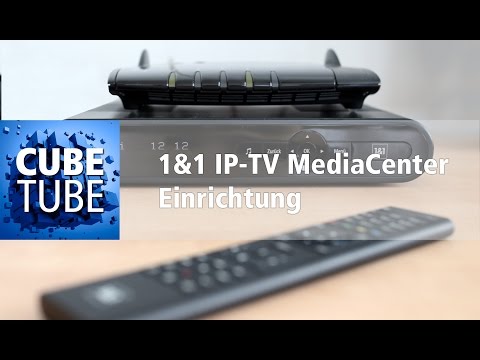 1&1 IP-TV MediaCenter anschließen und einrichten