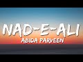 Nadeali  abida parveen  sufi lyricable  journey through sufi verses