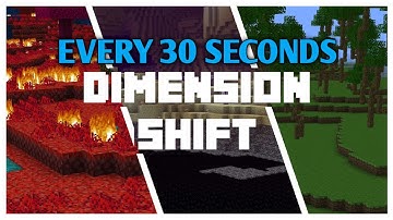 Minecraft PE/BE But, Every 30Sec Dimension Changes | 1.21.51+ | mrgamingisop | Android/IOS, Windows