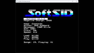 SoftSID v0.1.6 - Playing Commodore C64 SID files on the BBC Micro's SN76489 through software.