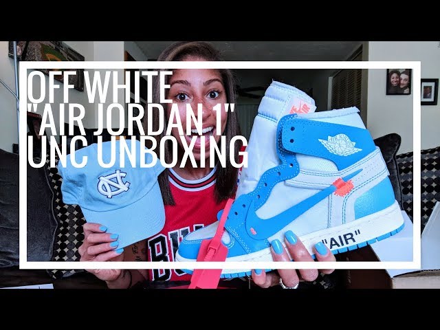 StockX Off White Jordan 1 UNC unboxing / Are They Legit?! 