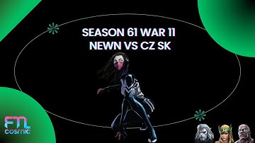 Who Needs Spider Woman | Season 61 War 11 | NewN vs CZ SK