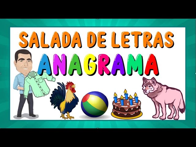 ANAGRAMA - Vila Educativa - YouTube
