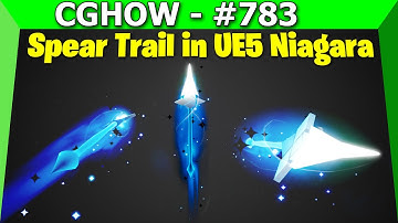 Spear Trail in UE5 Niagara Tutorial | Download Files