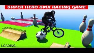 Superhero Bmx Racing Simulator Game screenshot 3