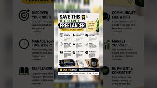 📌 Save this if you're a freelancer!#Freelancer #Freelancing #FreelanceLife #FreelanceTips #SaveThisP