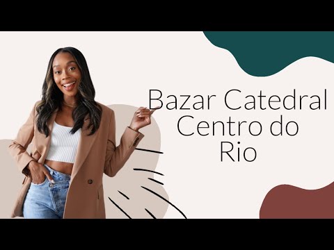 Bazar Igreja Catedral Centro do Rio.