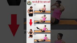 lose belly fat From home. #homeworkout #weightloss #fatloss #healthylifestyle #workoutathome