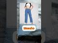 MALEK STORE Classy Elegant Women Jeans | #ytshorts #meesho #productunboxing📦