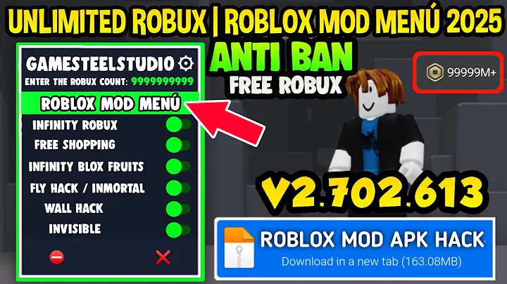 Roblox Hack Apk 2.702.613 Mod Menu 2025 Latest Version Android & iOS Anti-ban Robux Free Mediafire