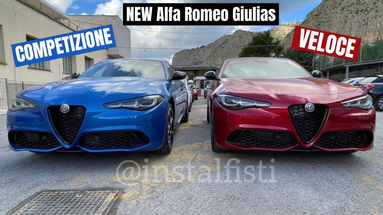 new-alfa-romeo-giulia-competizione-and-veloce-models-arrive-youtube