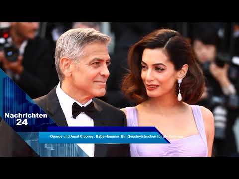 Video: George Und Amal Clooney Begrüßen Ihre Zwillinge