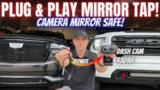 Hook Up Your Dash Cam or Radar to Your Mirror!