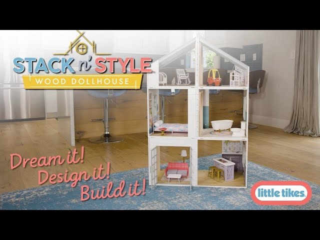 Little Tikes Stack 'n Style™ Wood Dollhouse  Little Tikes – Official  Little Tikes Website