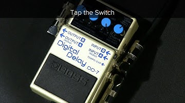 ES-5 Quick Start Chapter 8: Using the External Footswitch to Change the Delay Time