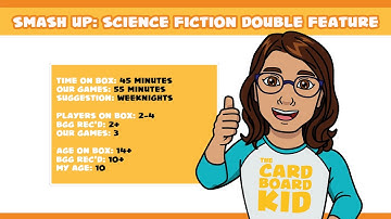 The Cardboard Kid - 207: Smash Up: Science Fiction Double Feature