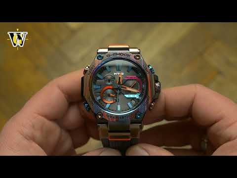 Happy Easter with a colorful G-Shock - MTG-B2000 Rainbow Mountain review