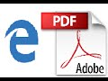 Fix Microsoft Edge becoming default application for PDF Acrobat file