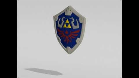 Final Project Tutorial Hylian Shield 3DS Max
