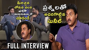 Sunil Interview With Jr  NTR & Trivikram About Aravindha Sametha | Telugu Interviews | Bullet Raj