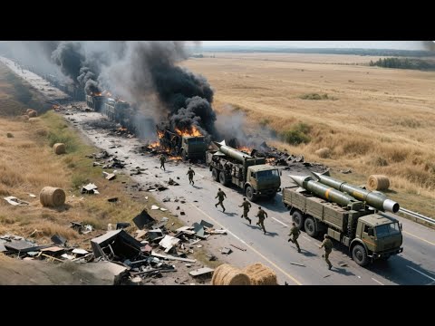 8 Minutes Ago A Convoy Carrying 5 000 US Missiles To Ukraine Was Intercepted By Russian Troops 