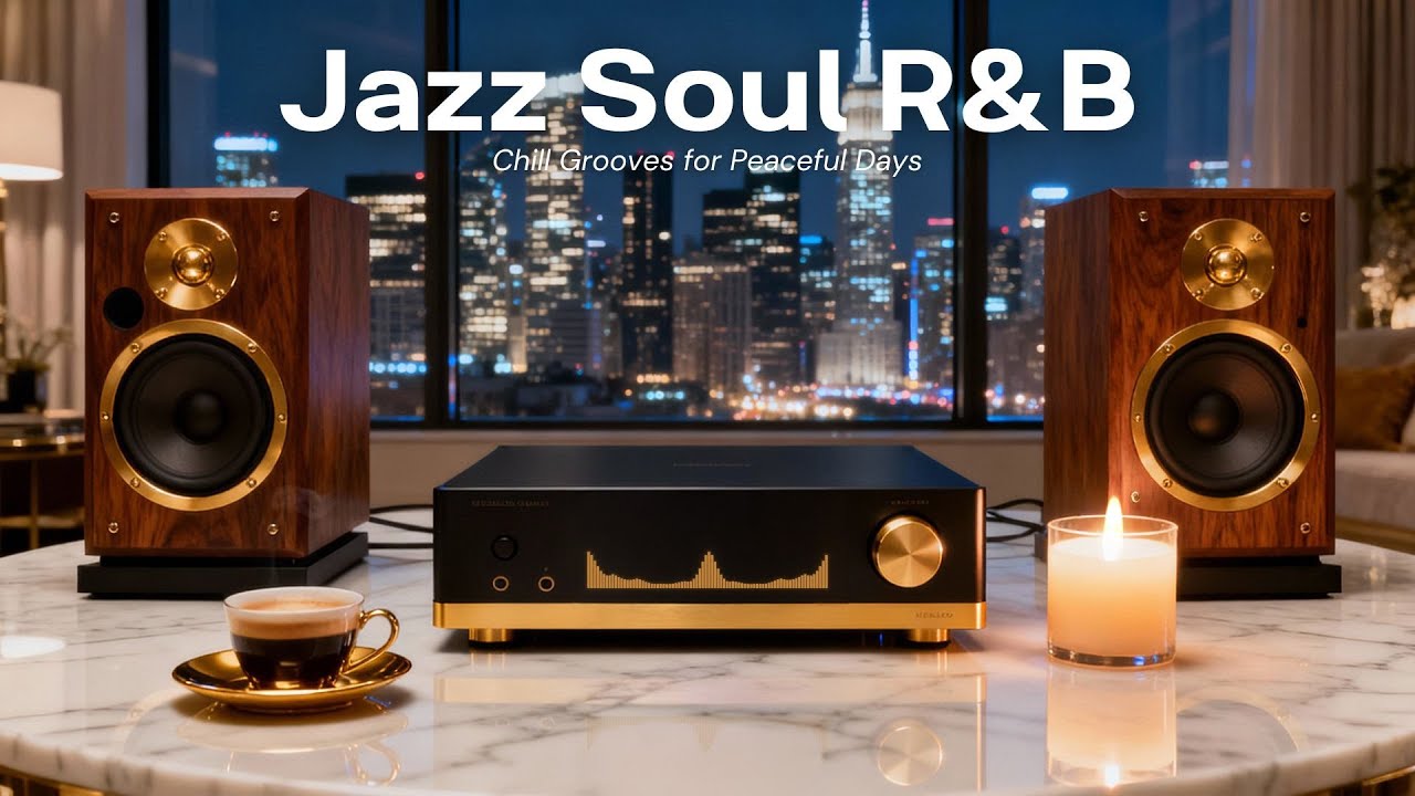 【Smooth Jazz x R&B Playlist】 Set the Mood in a Classy Jazz Lounge for Relaxation and Mental Ease