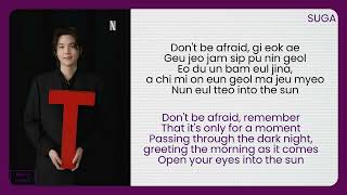 BTS ‘Into the Sun’ English + Romanised Lyrics