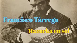 Tárrega: Mazurka en sol (Daniele Lazzari, guitar)