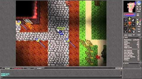 Tibia [7.2] Hunting in Mintwallin