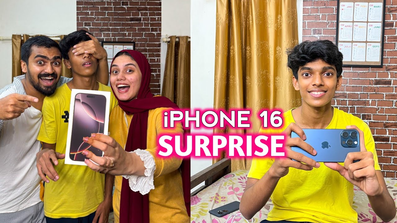 iPhone 16 Surprise For BENGU 🤩 എല്ലാവരും SHOCK ആയി 😱