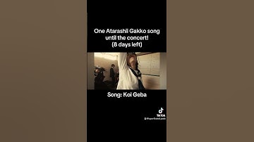 8 days left until the Atarashii Gakko concert! #atarashiigakko