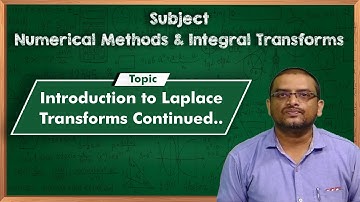 LEC30| NMIT| Introduction to Laplace Transforms Continued.. by Dr. G. Ravindranath Reddy